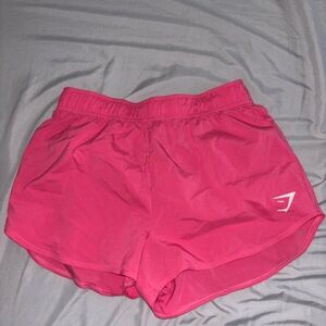 Hot pink gymshark shorts